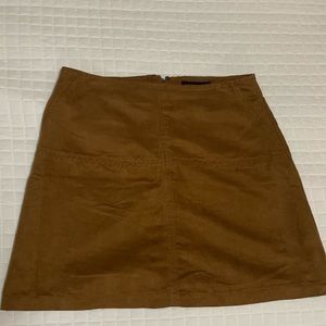 SANCTUARY - Brown Suede Skirt - Women's - Medium
